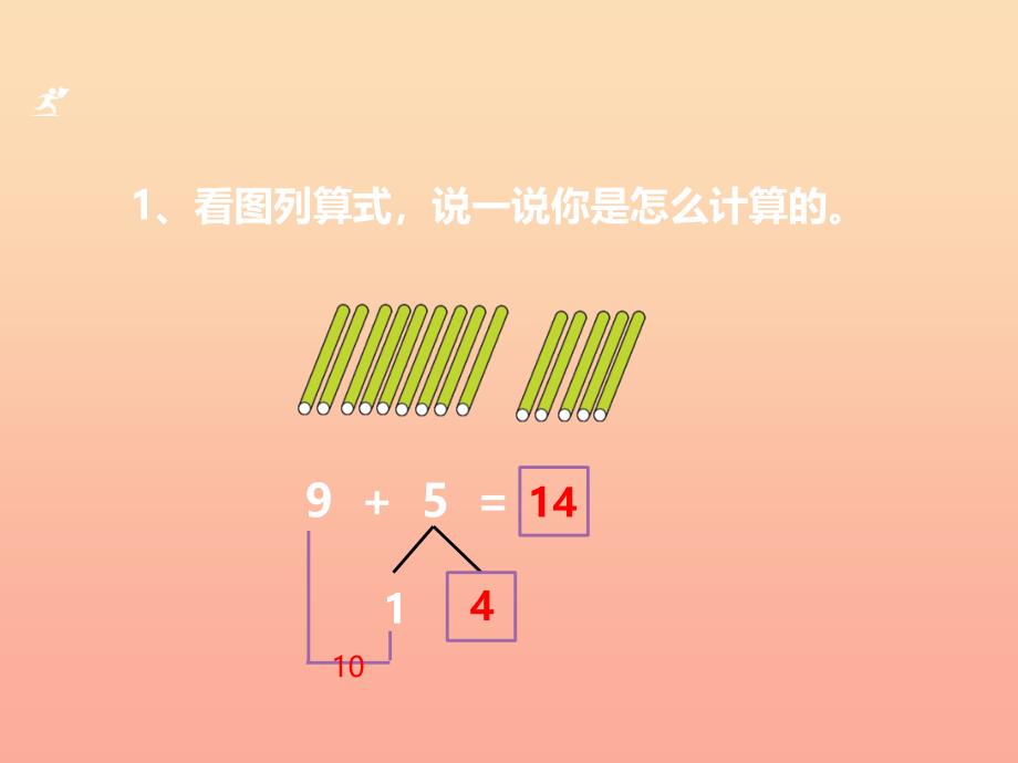 2022学年一年级数学上册 8、7、6加几教学课件（新）新人教版_第2页