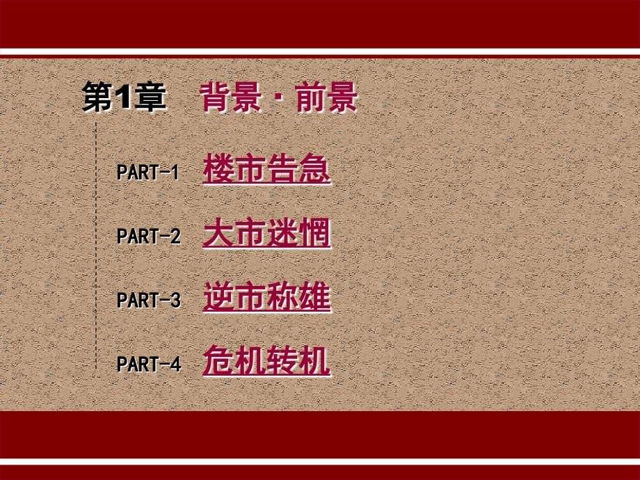 伟业顾问(精品资料)爱家国际华城营销策略案_第5页