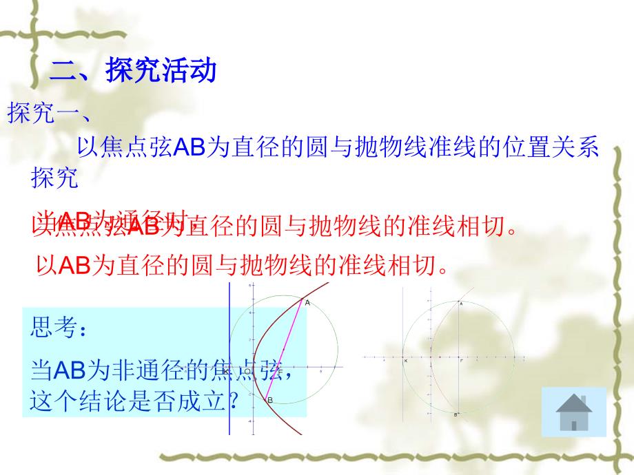 抛物线焦点弦性质探究_第4页