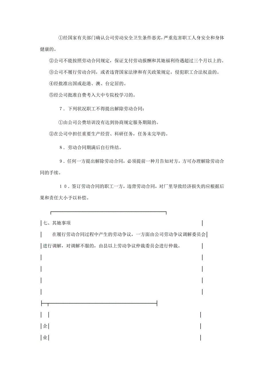 国营企业劳动合同样本_第4页