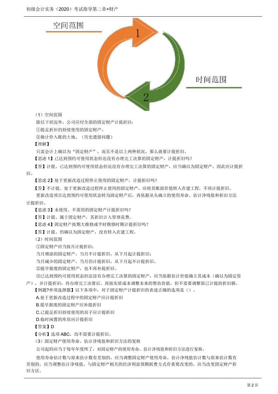 2020年初级会计实务考试第24讲固定资产.doc_第2页