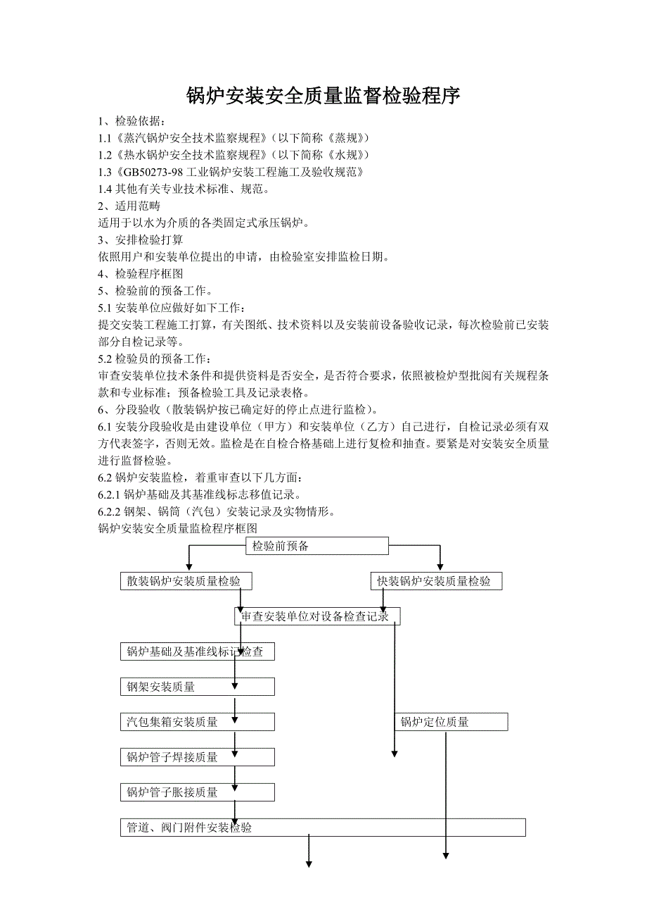 锅炉安装安全质量监督检验程序.doc_第1页