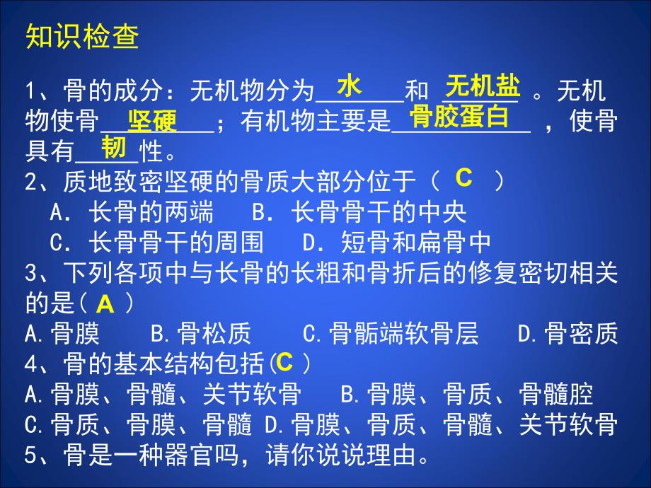 15-2动物运动的形成（第二课时）_第2页