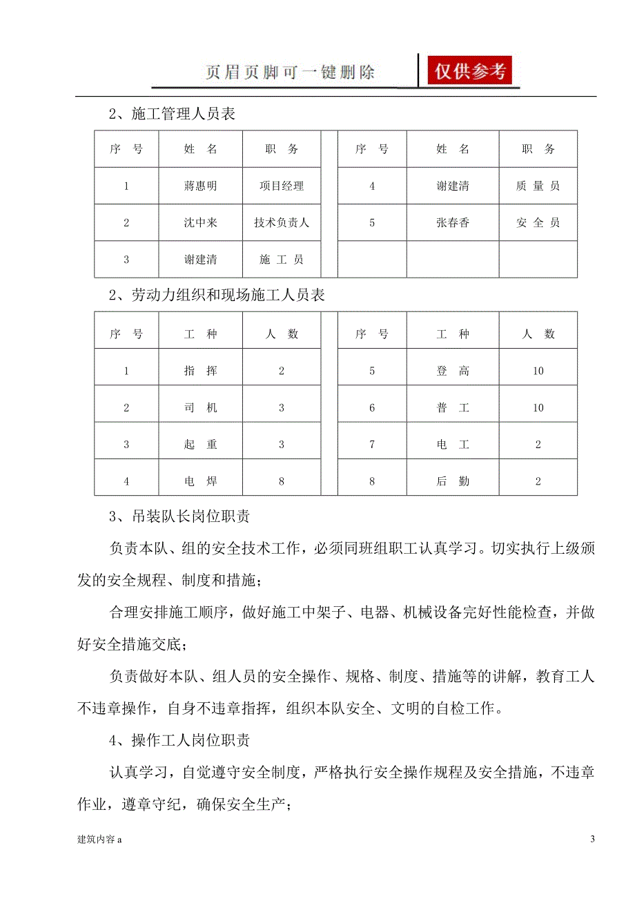 全钢结构厂房、杯口式钢柱吊装方案【项目材料】_第3页