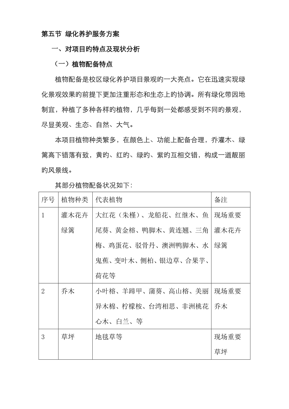 学校绿化养护服务专题方案_第1页