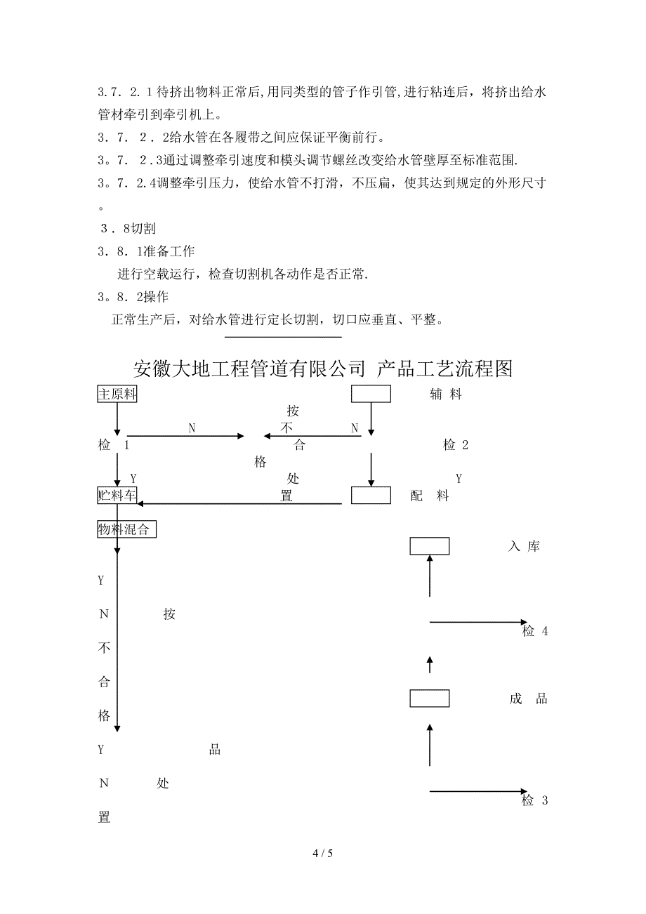 给水用聚乙烯(PE)管材生产工艺_第4页