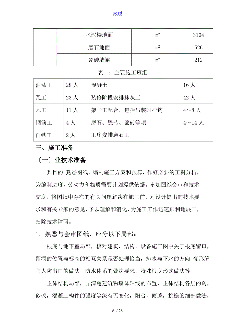 单位工程施工组织设计实例76785_第4页