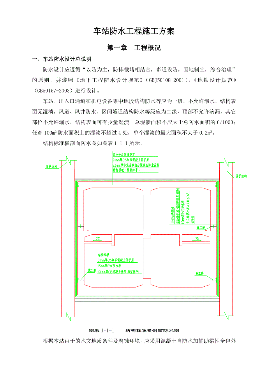 地铁车站防水工程施工方案_第3页