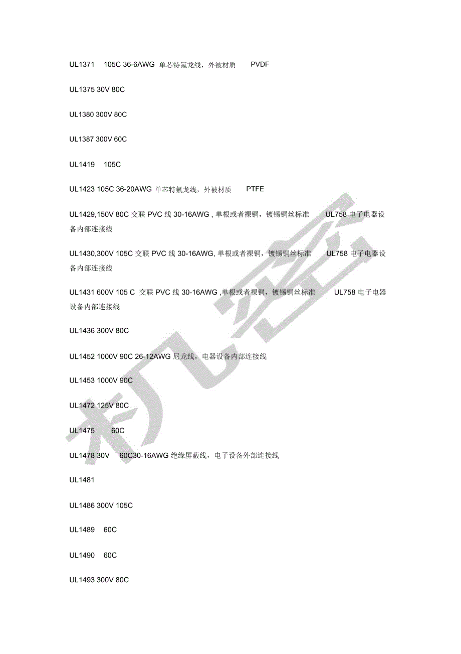 UL线材基本介绍_第4页