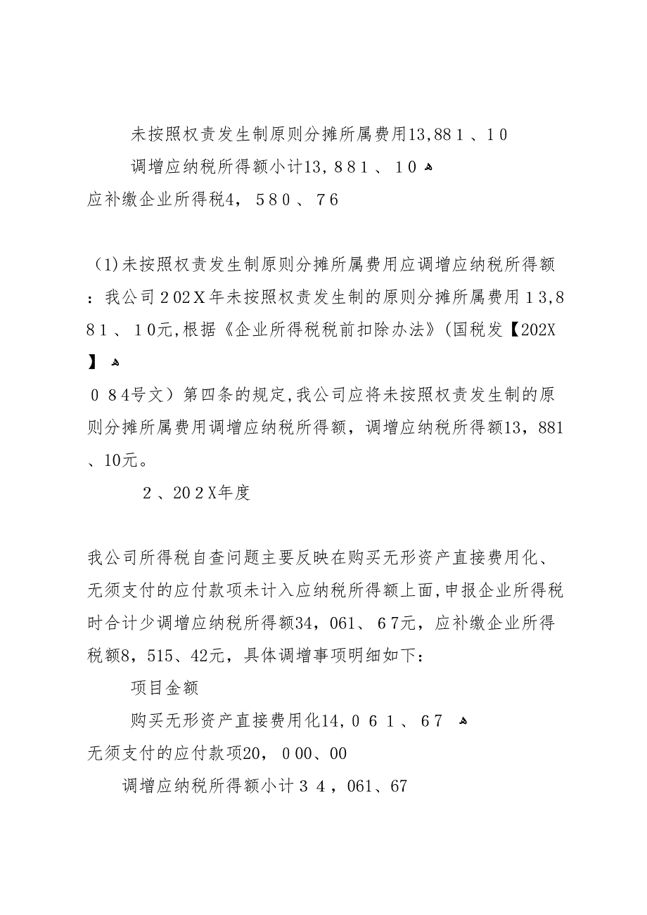 公司税务自检自查报告范文_第4页