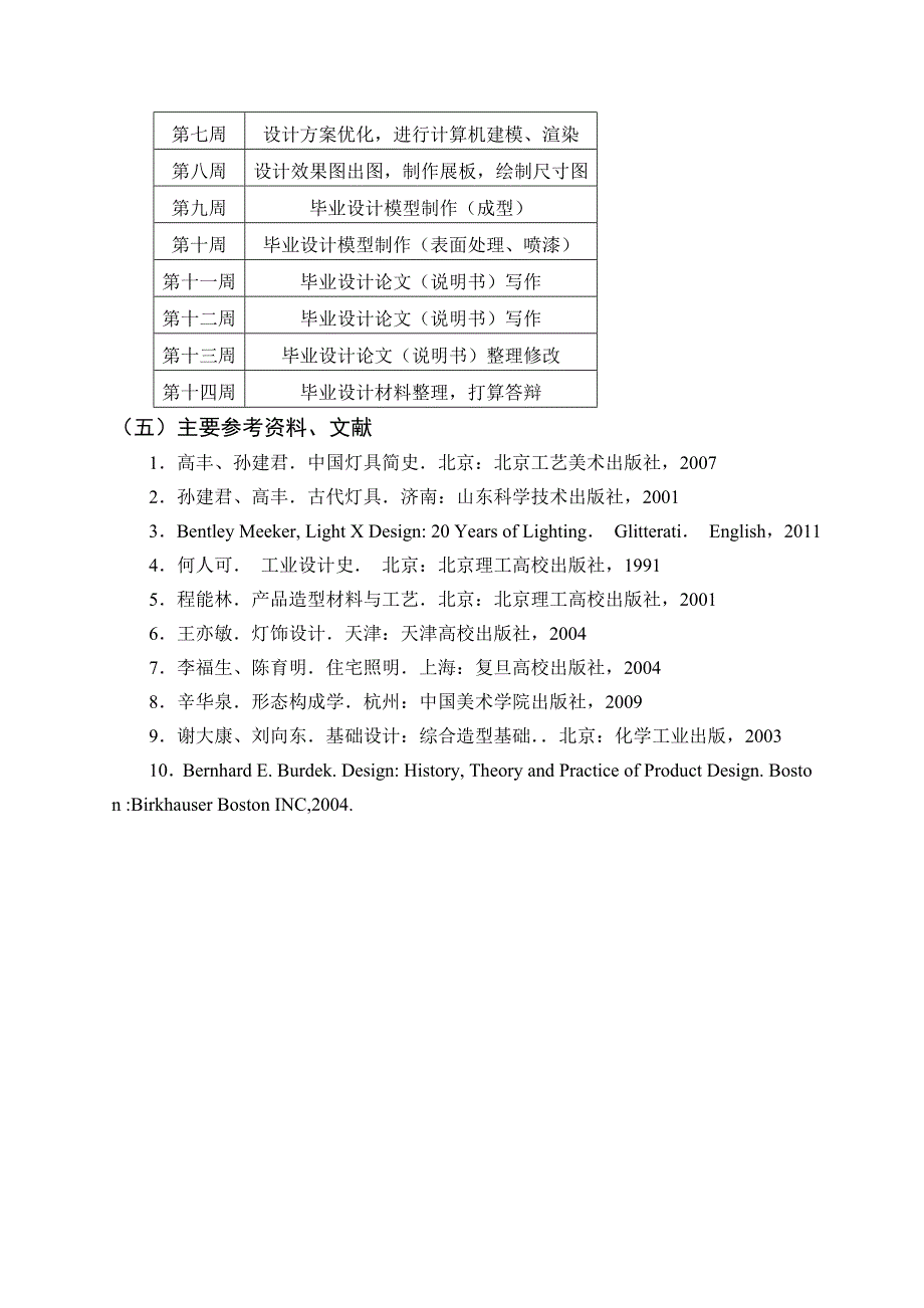 灯具设计开题报告_第4页