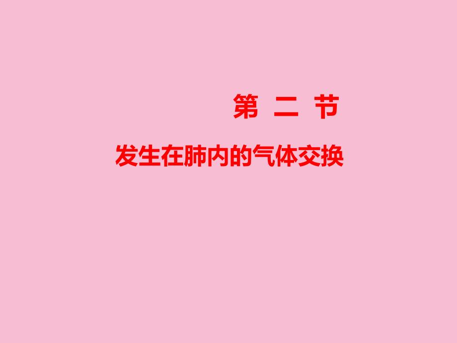 发生在肺内气体交换讲授式ppt课件_第1页