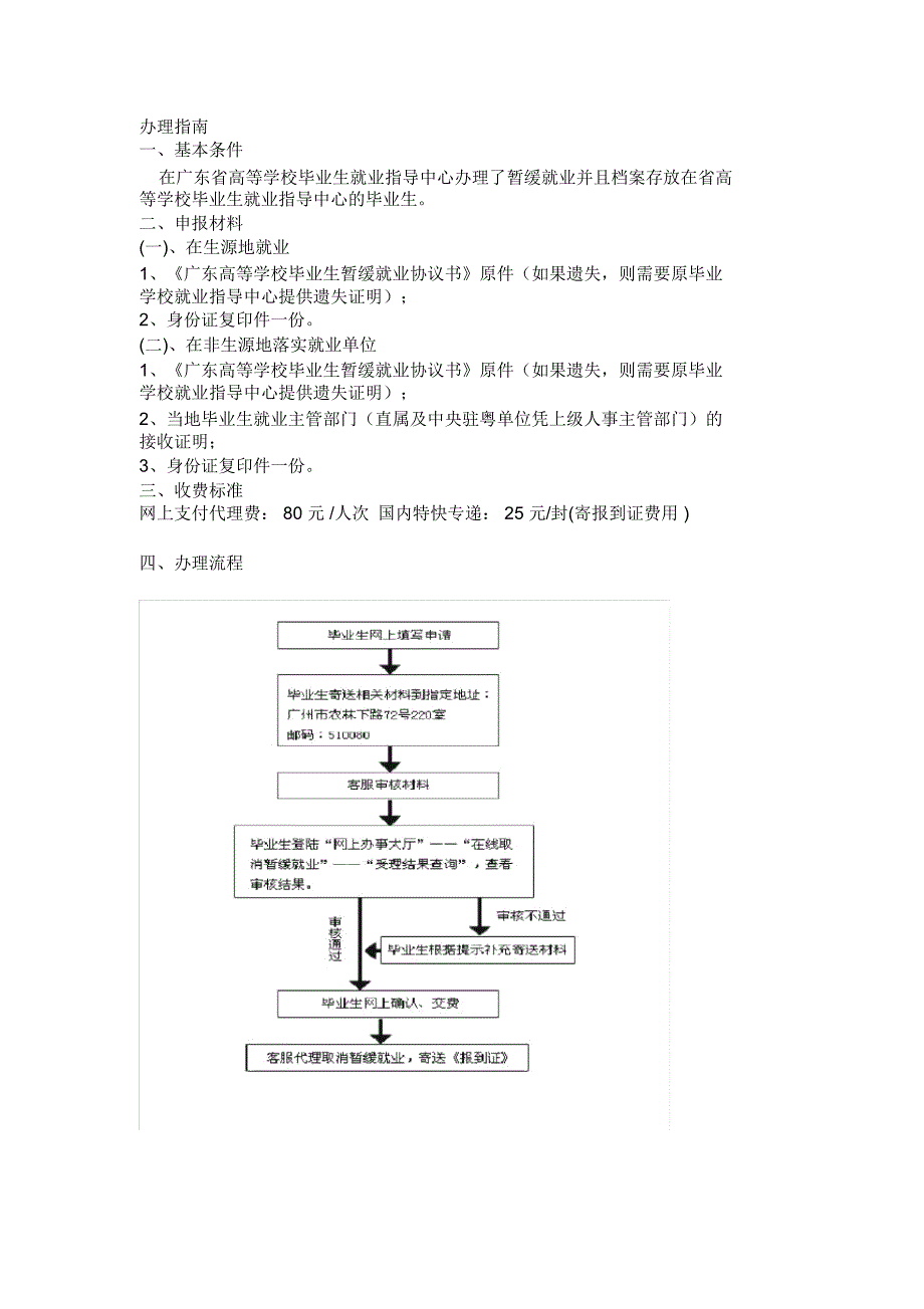 取消暂缓就业流程_第1页