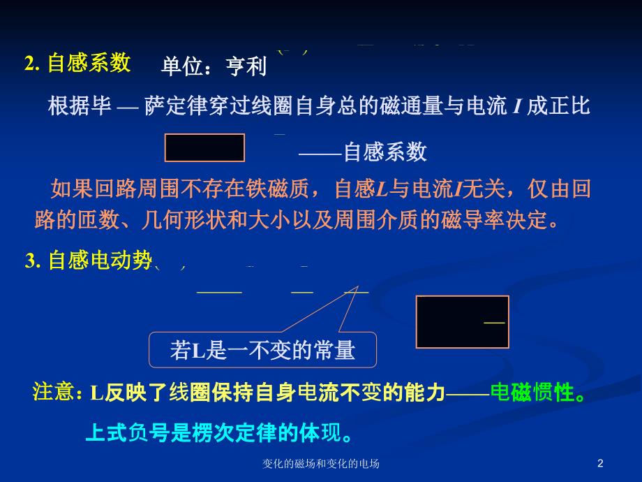 大学物理：第12章 电磁感应和电磁场3_第2页