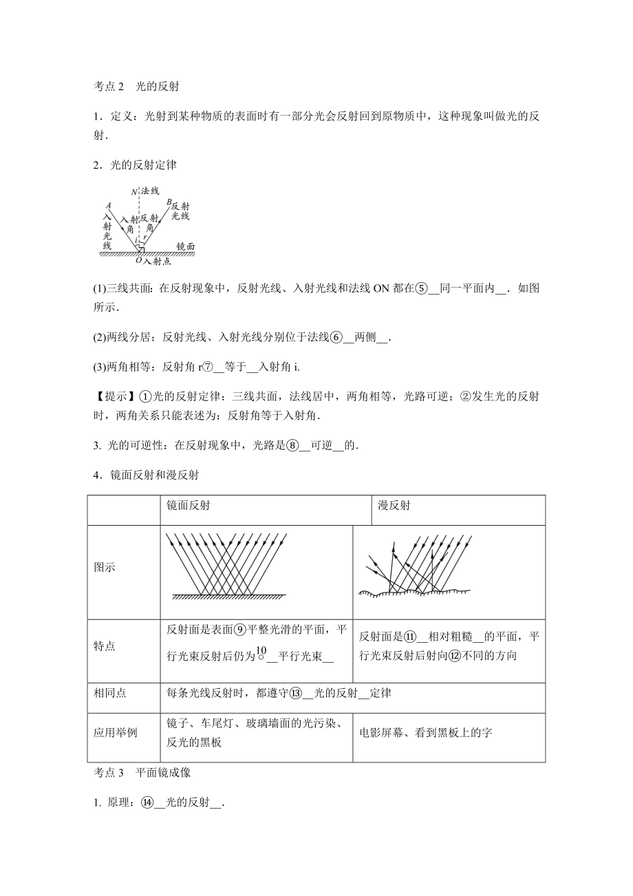 甘肃省中考物理知识点汇总_第4页