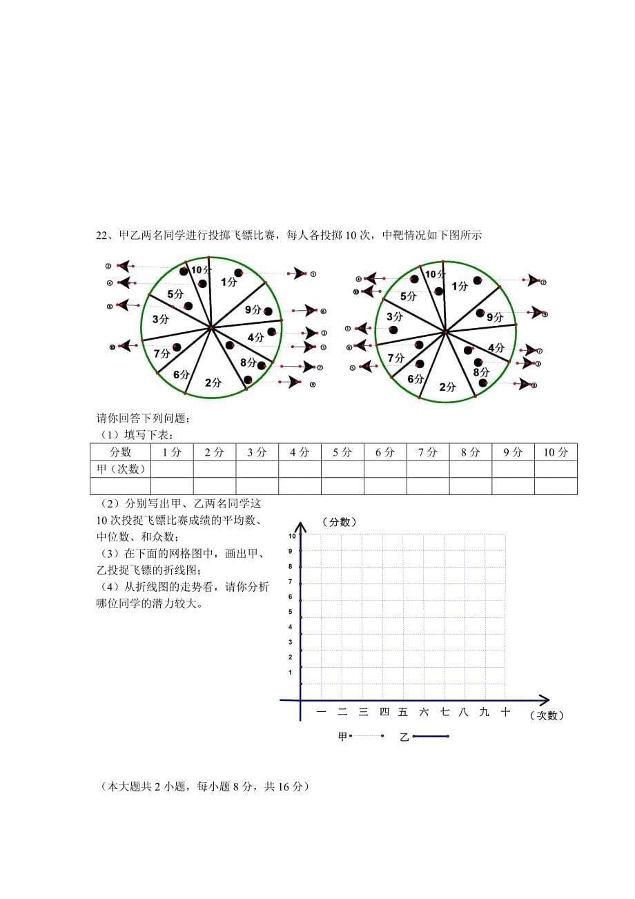 最新苏教版七下期末模拟试卷6名师精心制作教学资料_第5页