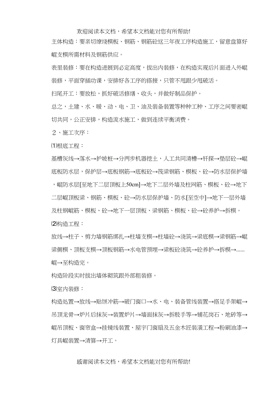 2022年建筑行业高层建筑施工组织设计_第4页