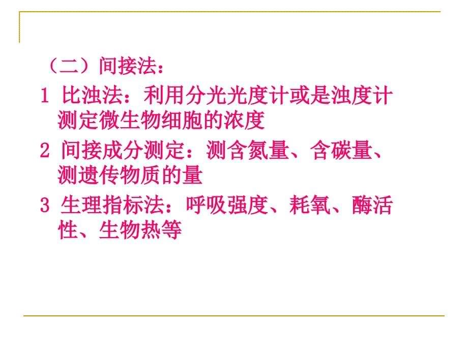 微生物学教学课件第六章微生物生长繁殖_第5页