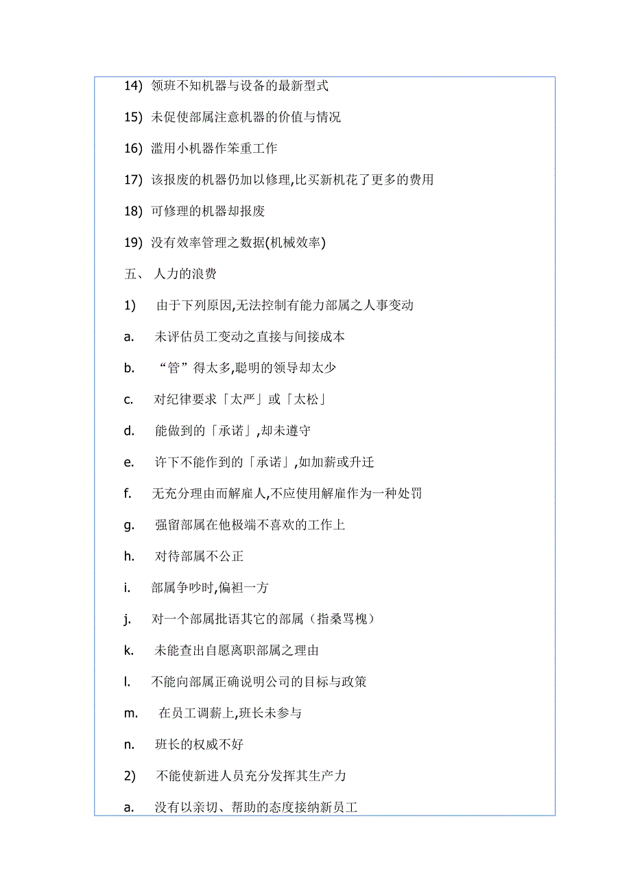 企业现场管理的151种浪费DOC7（天选打工人）.docx_第4页