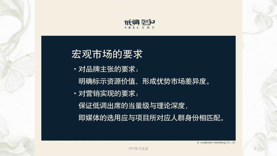 揽胜广告别墅低调营销策略报告课件_第4页