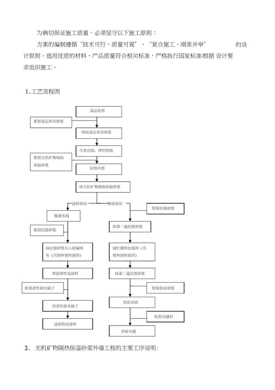 玻化微珠保温砂浆施工方案（完整版）_第5页