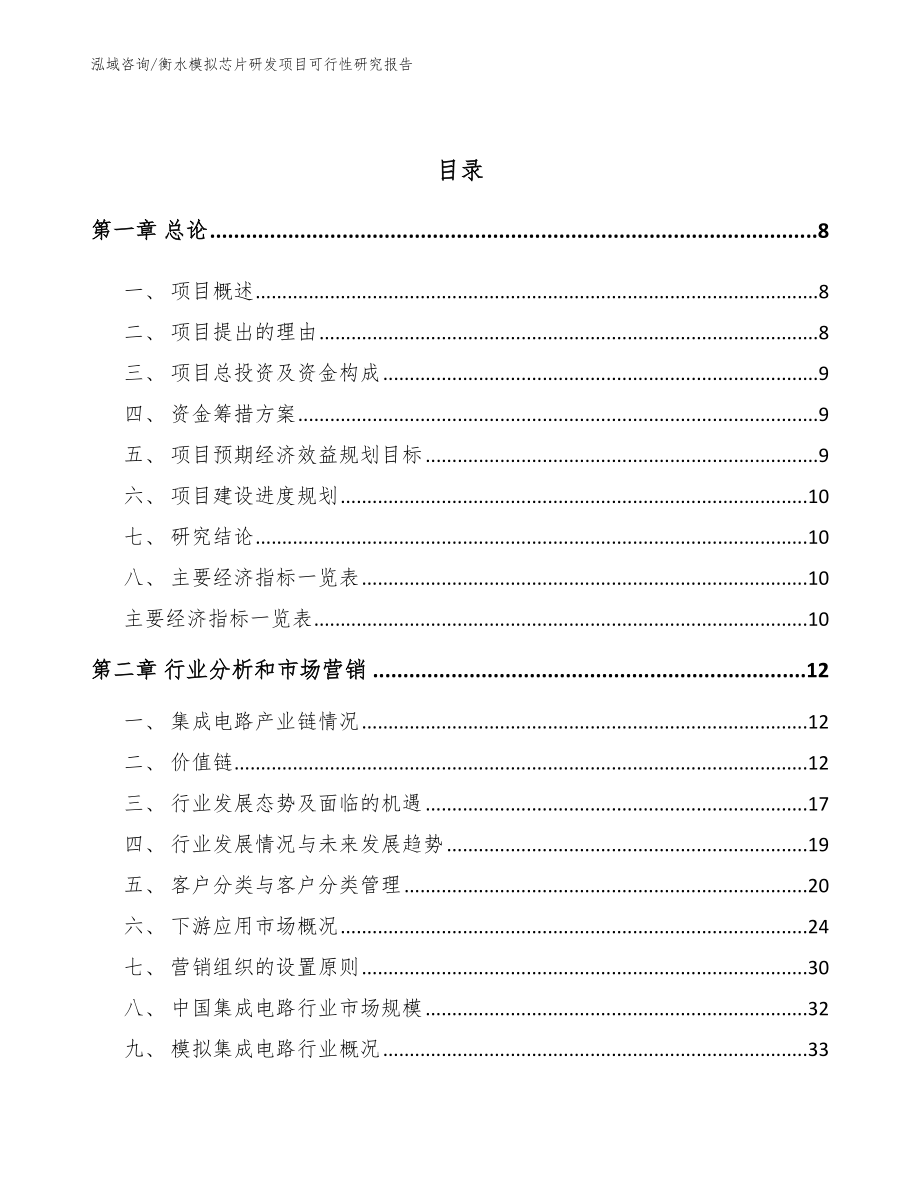 衡水模拟芯片研发项目可行性研究报告【模板参考】_第3页