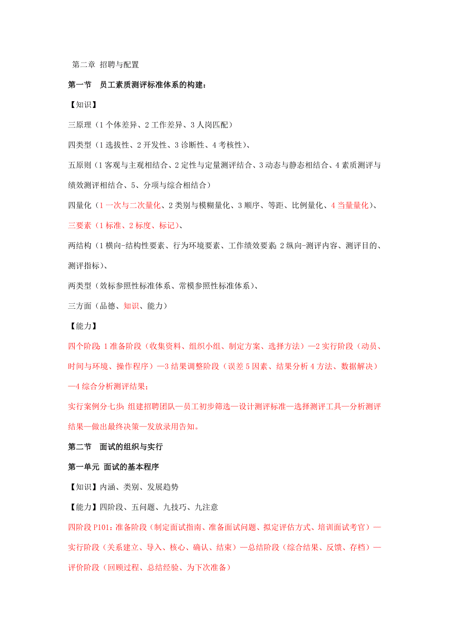 2023年人力资源二级知识树第二章_第1页