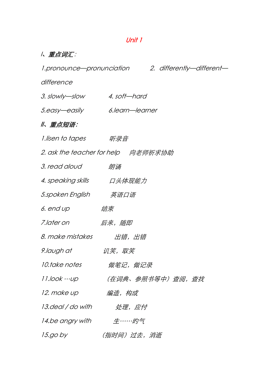2023年最新人教版九年级英语全册知识点词汇短语句型语法_第1页