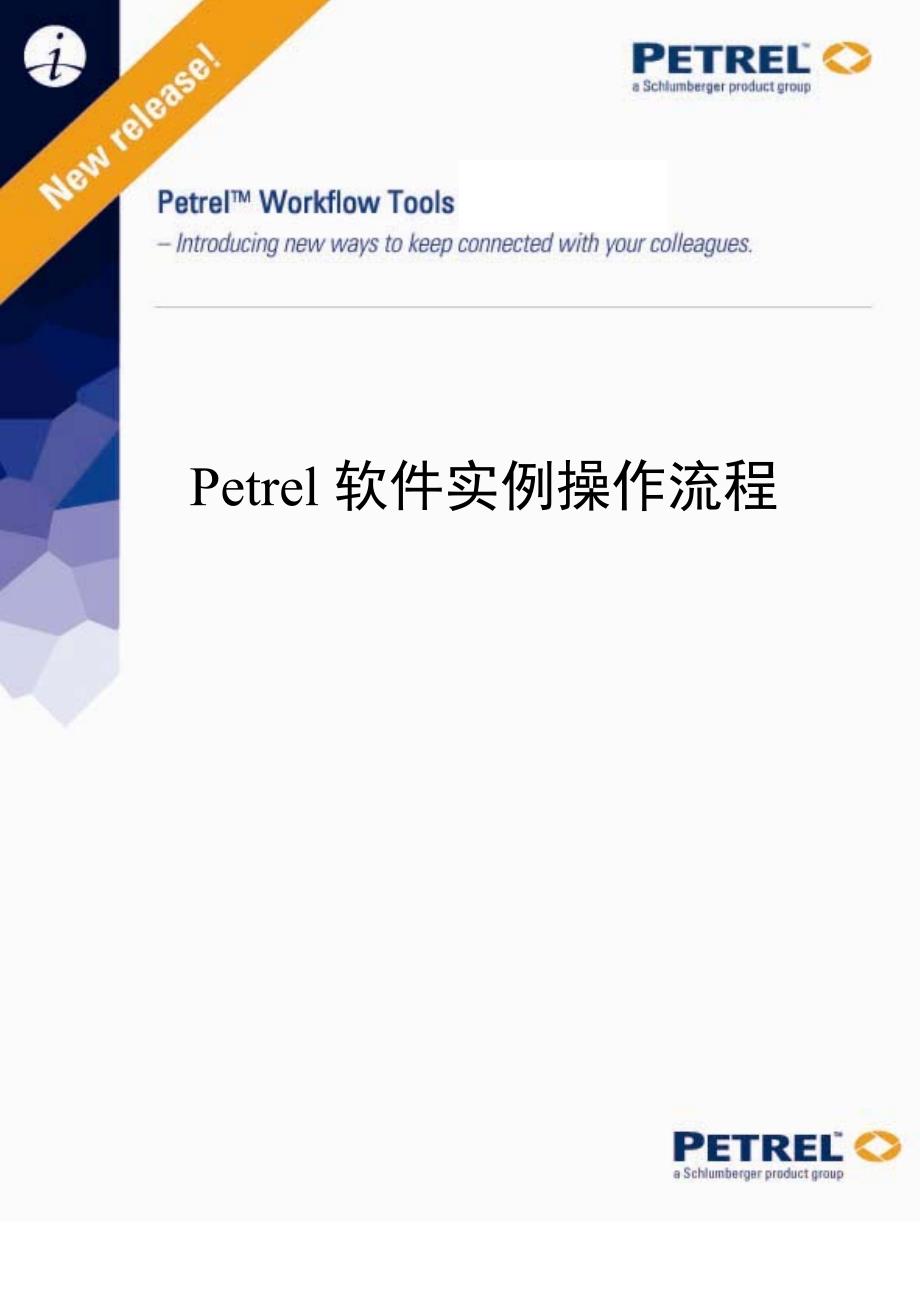 Petrel中文操作手册_第1页