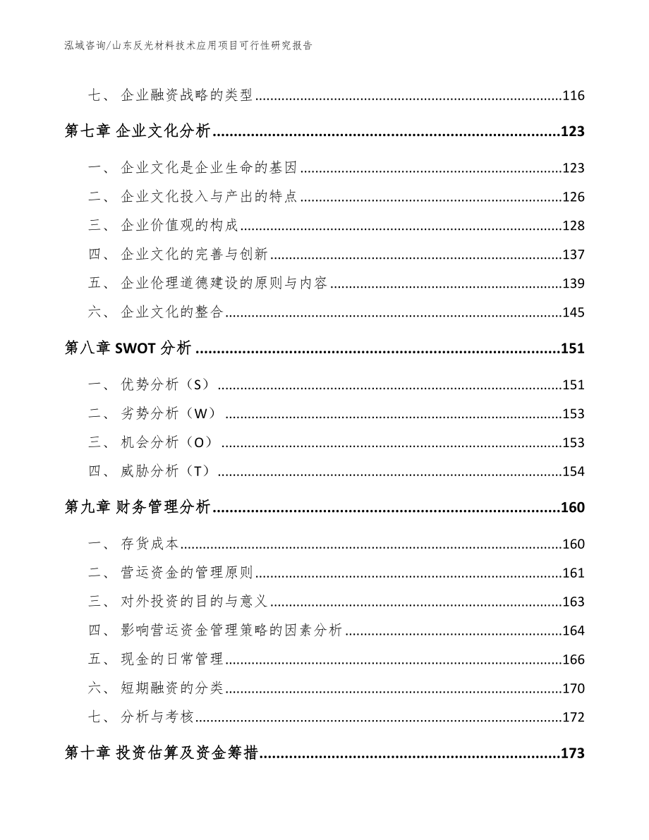 山东反光材料技术应用项目可行性研究报告_第3页