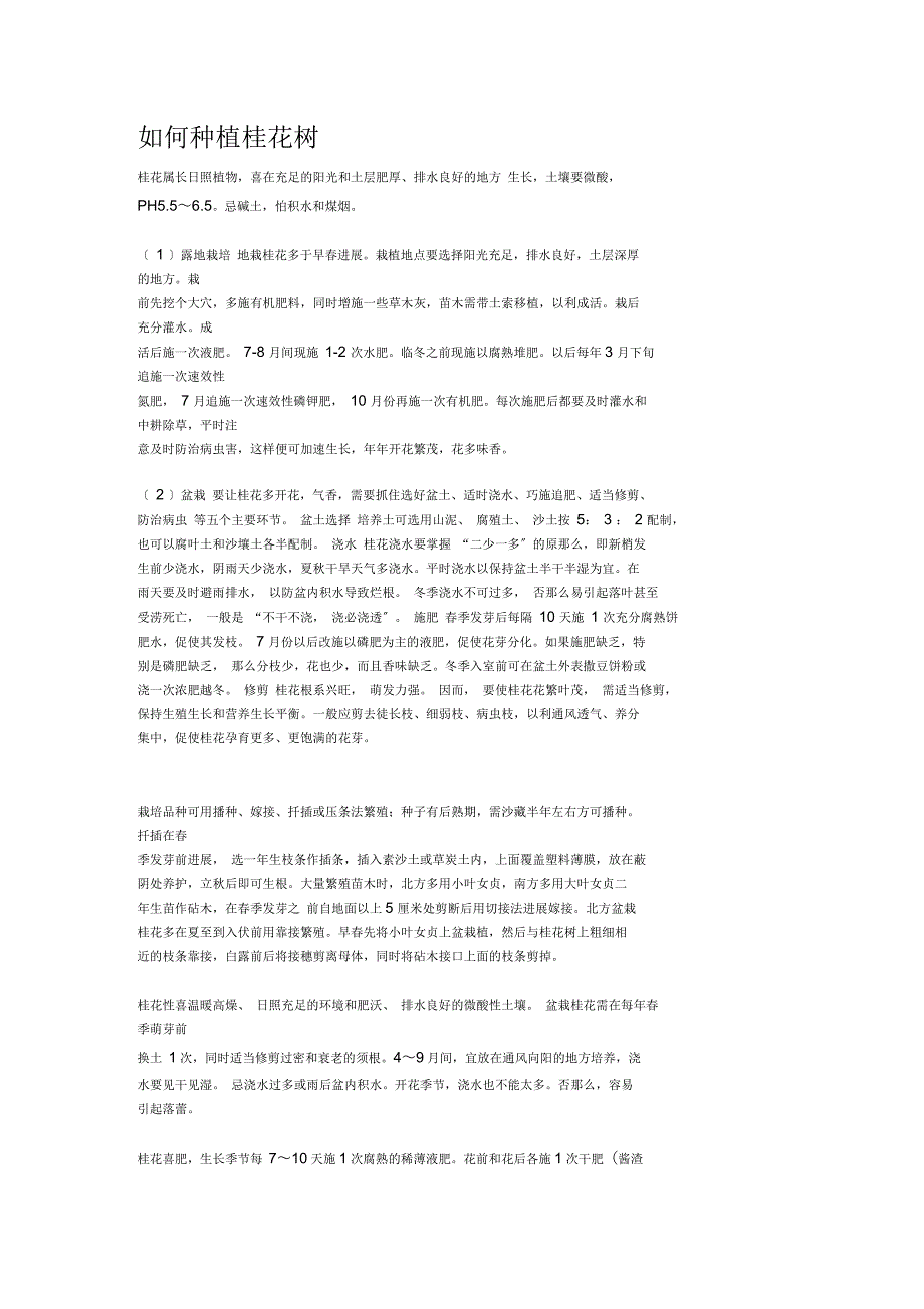 如何种植桂花树_第1页