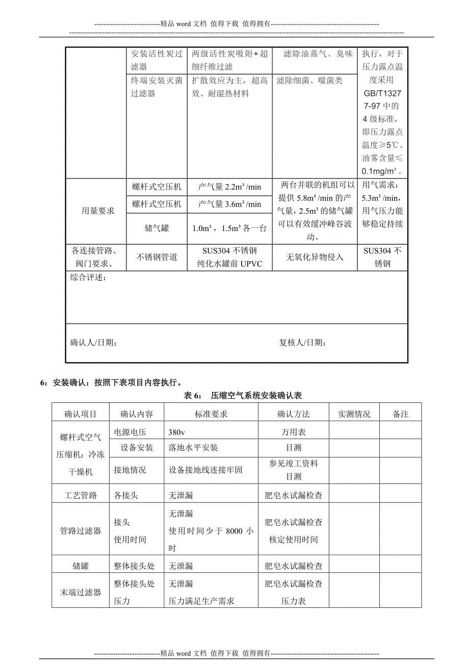 压缩空气系统确认方案x_第5页