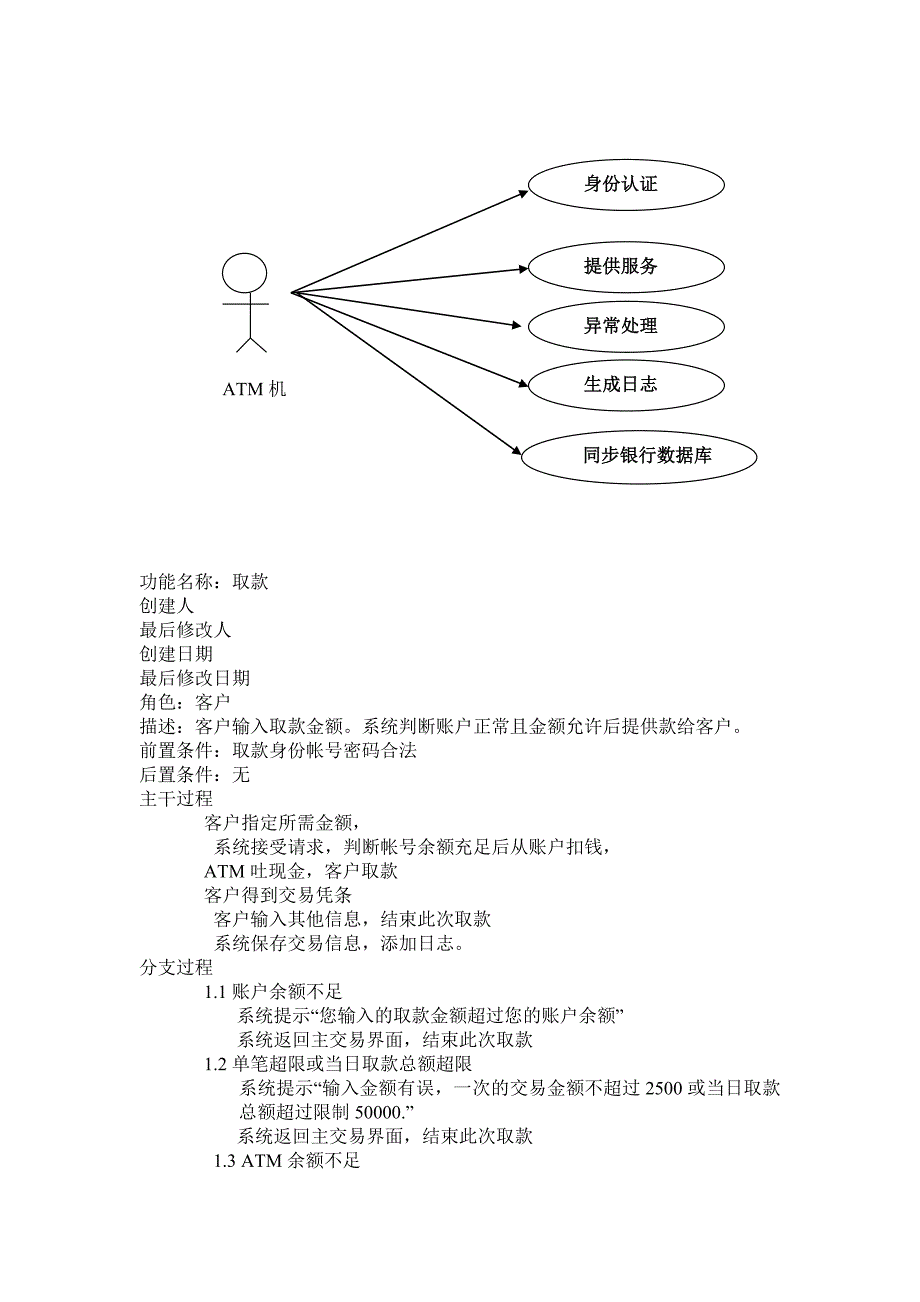 银行ATM系统需求分析_第4页