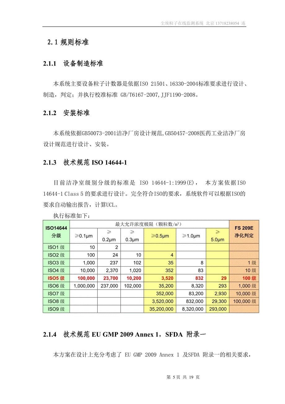 尘埃粒子在线监测系统_第5页