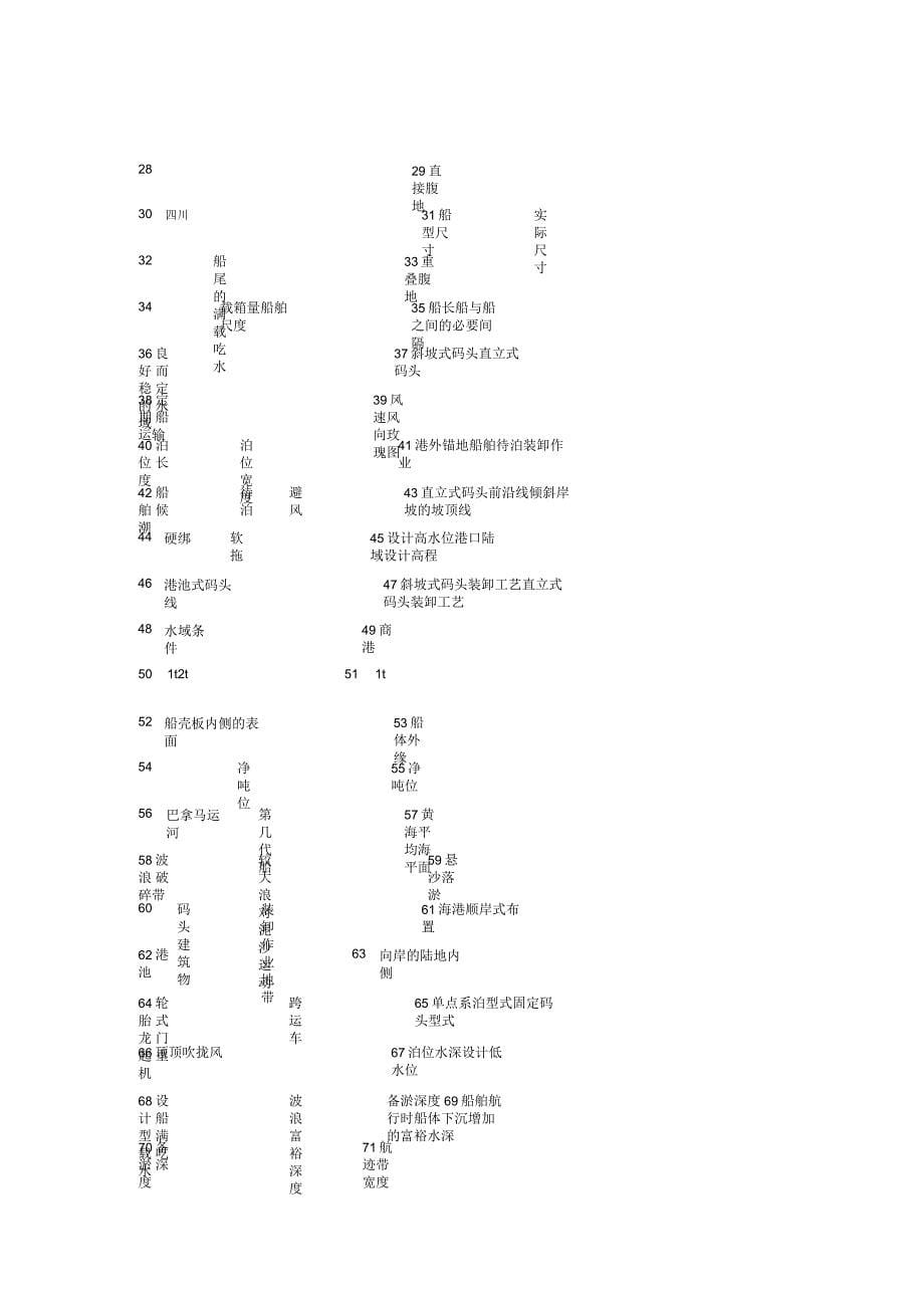 港口规划与布置习题参考答案_第5页