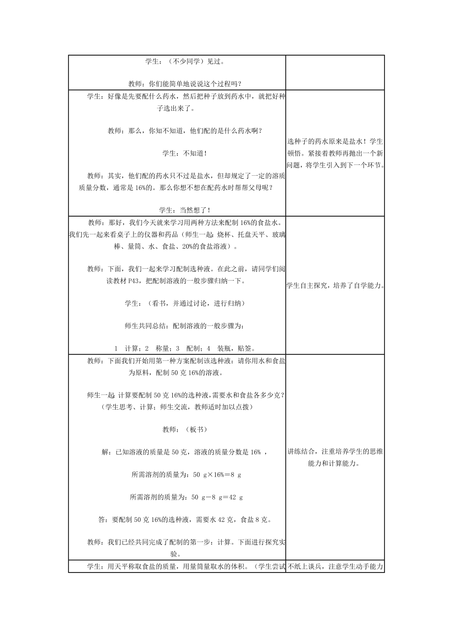 新人教版九年级化学下册教案汇编二_第2页