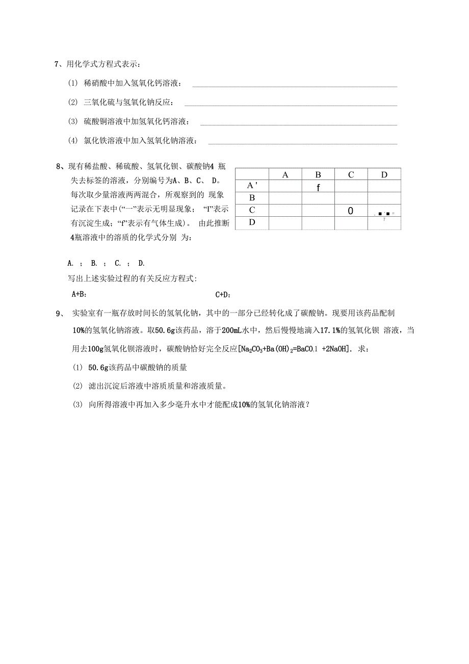 酸与碱复习_第3页