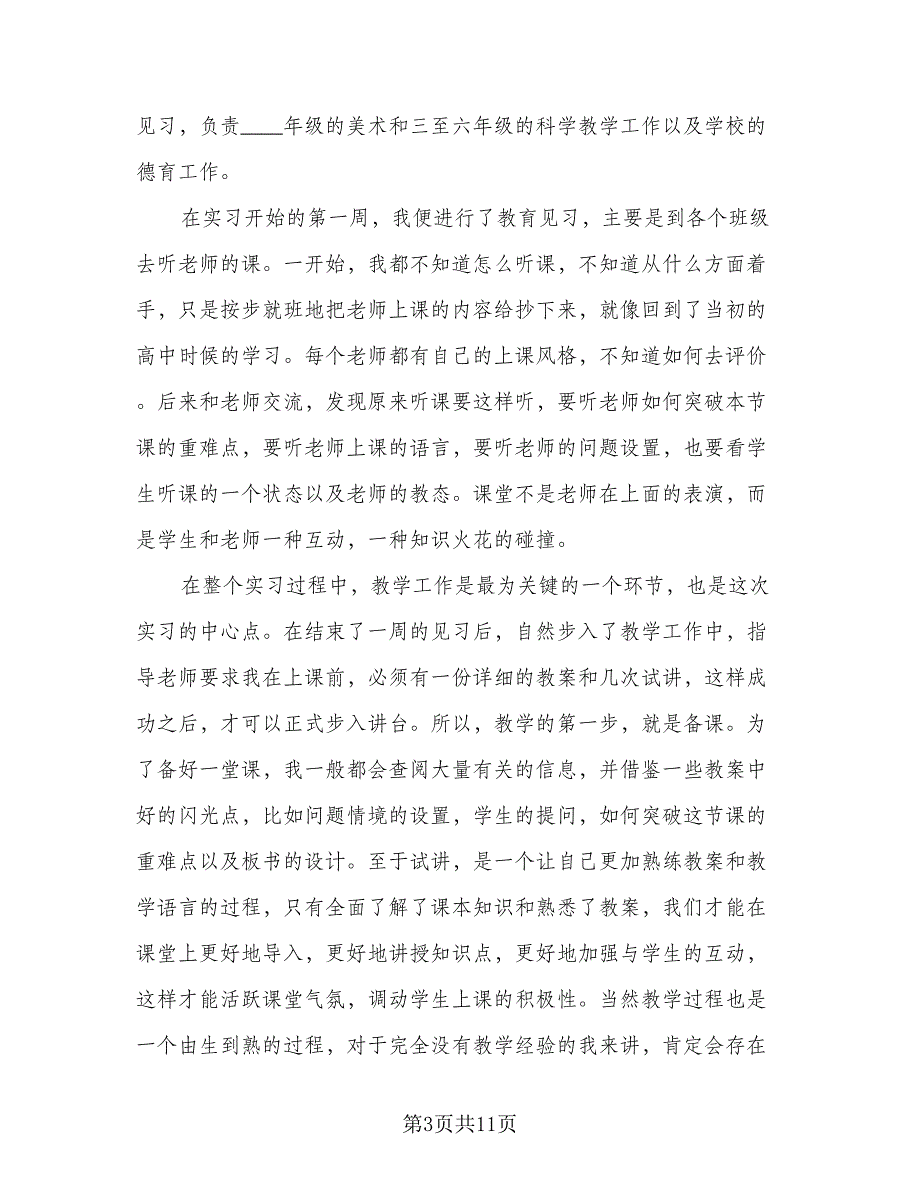 美术教师实习工作总结模板（3篇）.doc_第3页