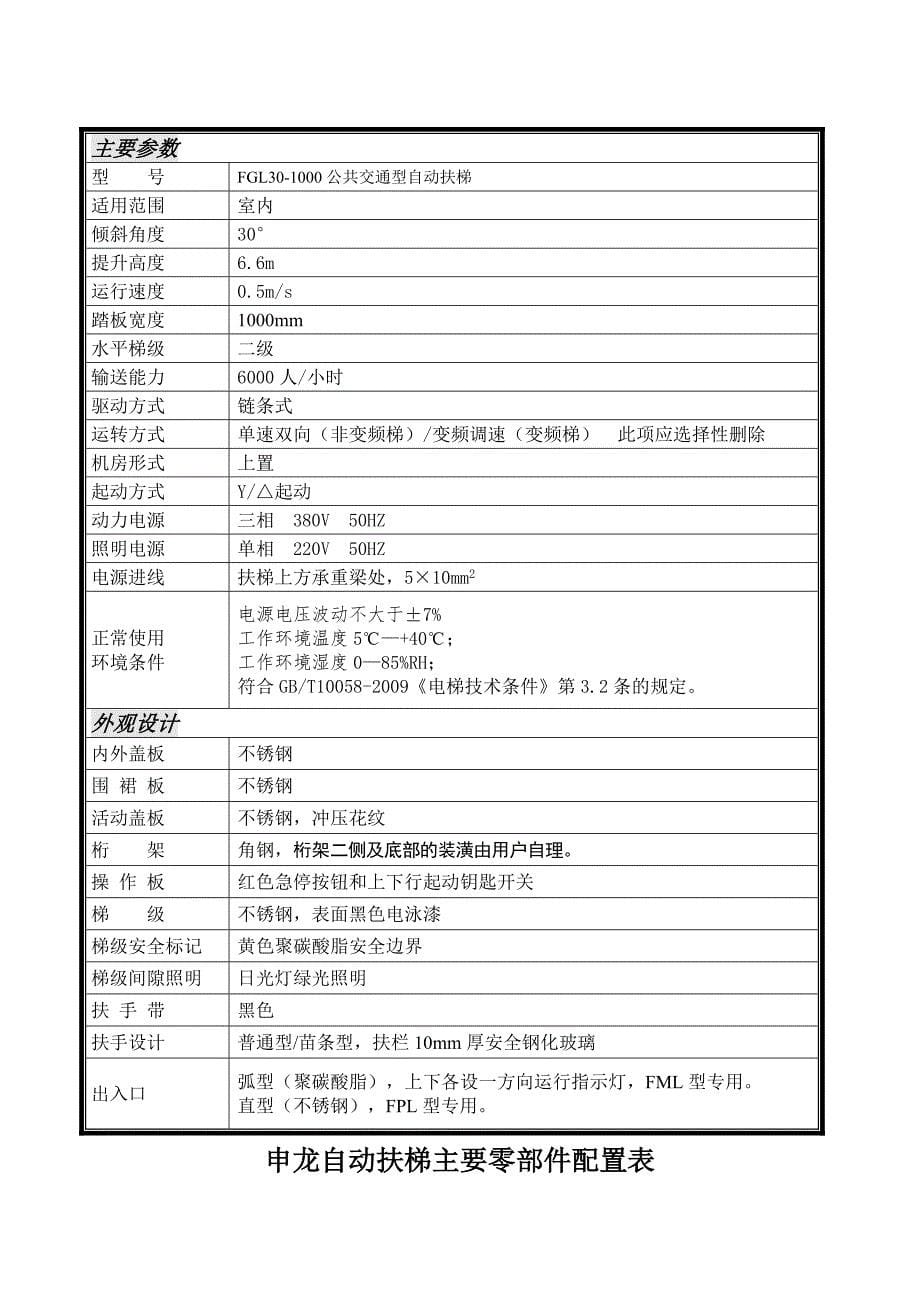 自动扶梯产品介绍_第5页