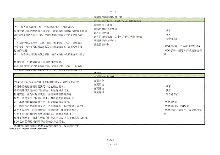 VDA6.3地P27条款_第2页