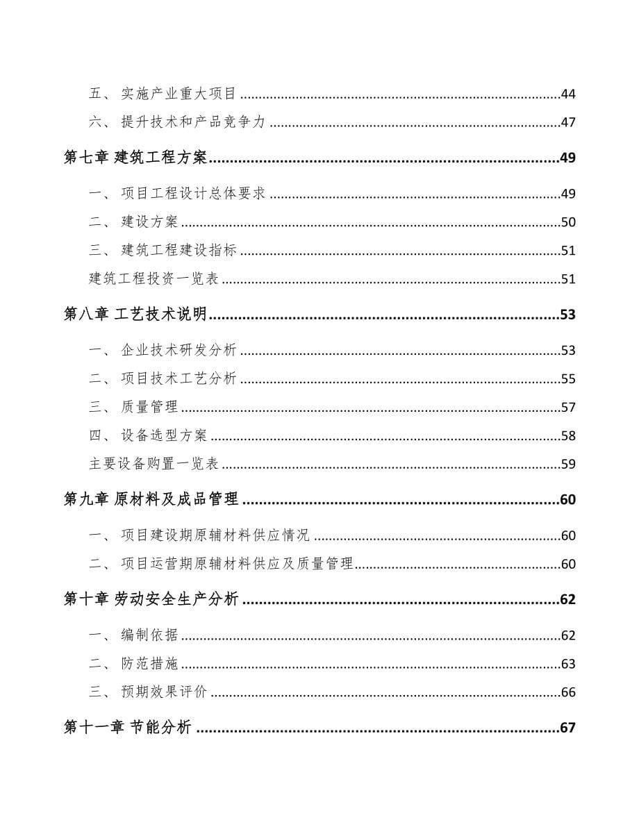 安顺新型半导体材料项目可行性研究报告(DOC 95页)_第5页