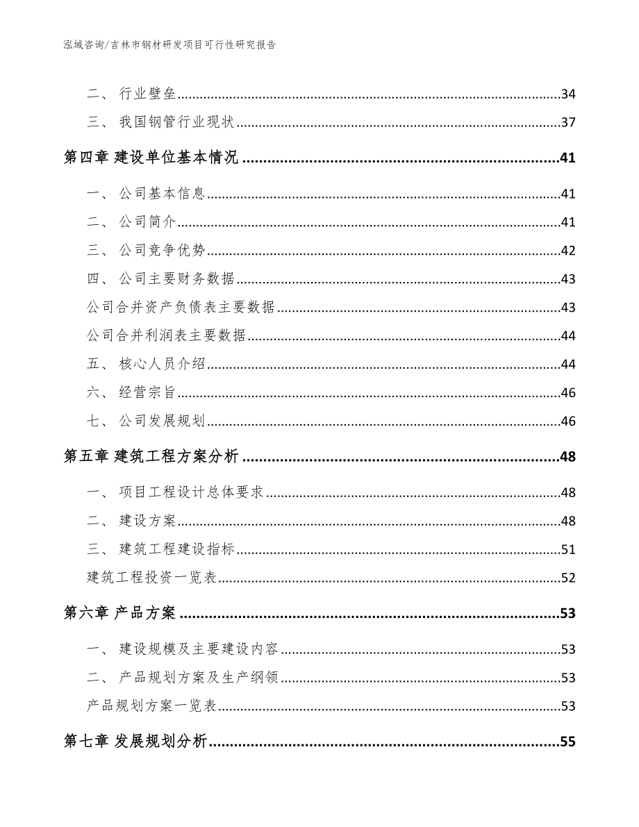 吉林市钢材研发项目可行性研究报告模板范本_第2页