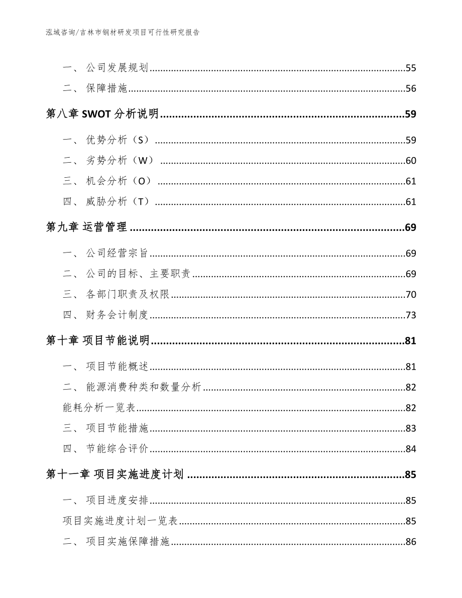 吉林市钢材研发项目可行性研究报告模板范本_第3页