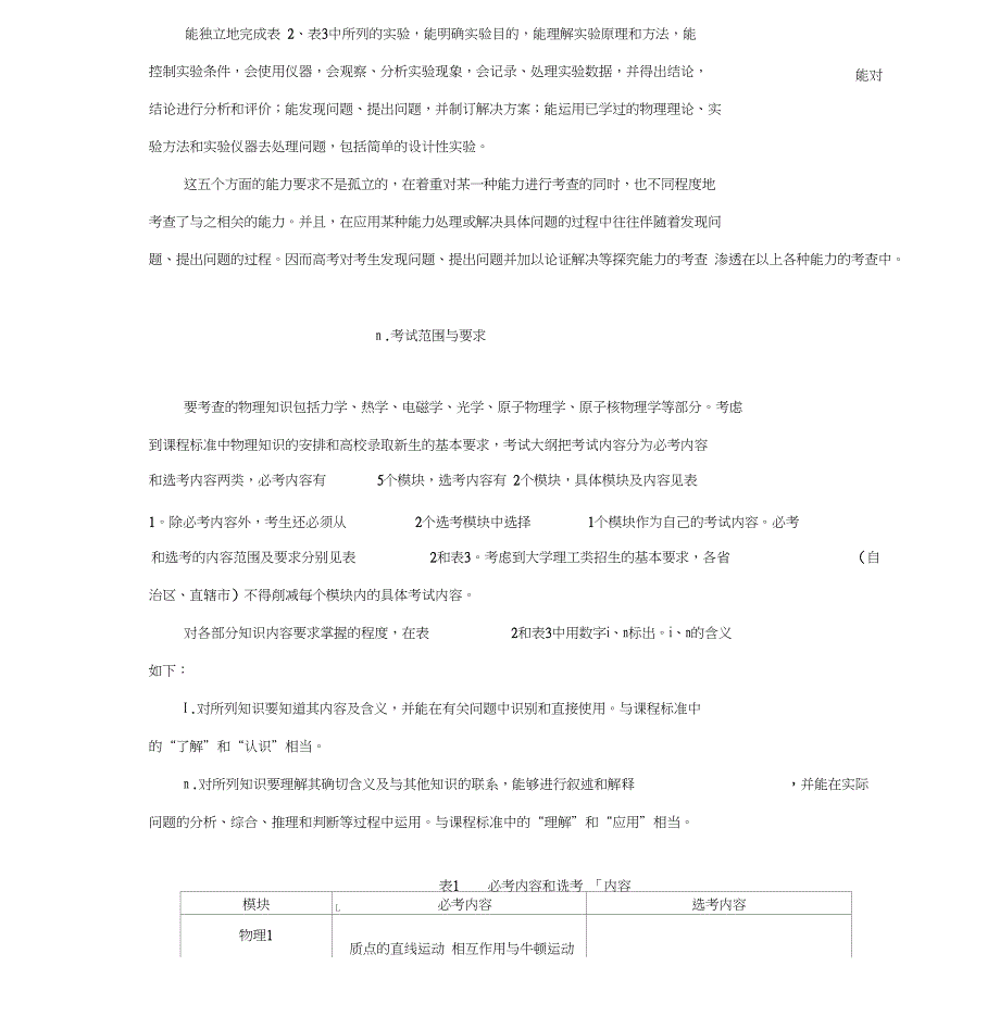 高考物理考试大纲_第3页