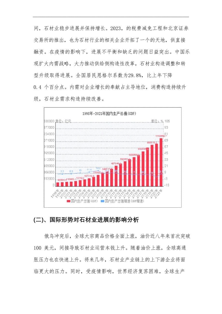 2023年石材行业市场突围建议及需求分析报告_第5页