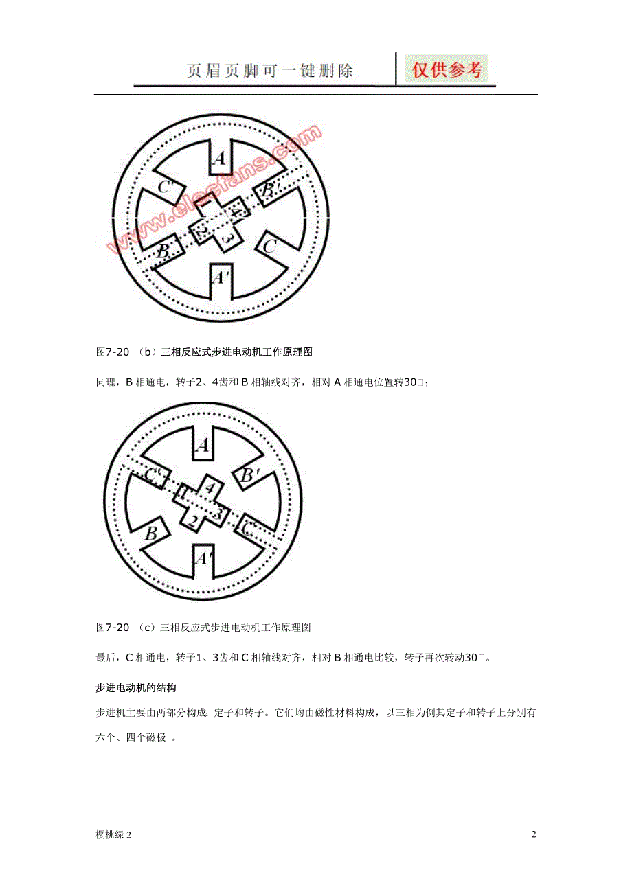 步进电动机的结构与工作原理图表相关_第2页