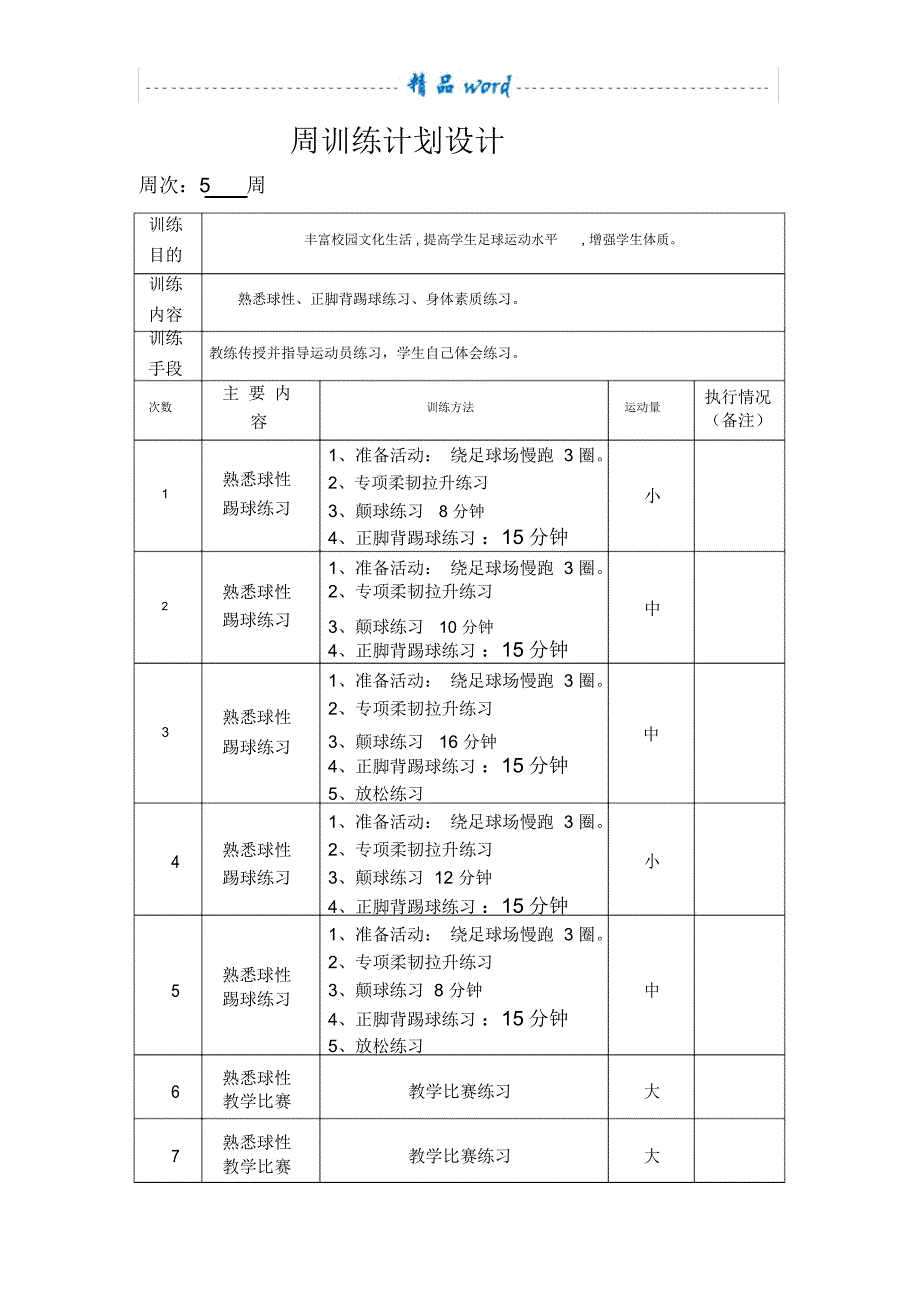 足球训练周计划_第5页