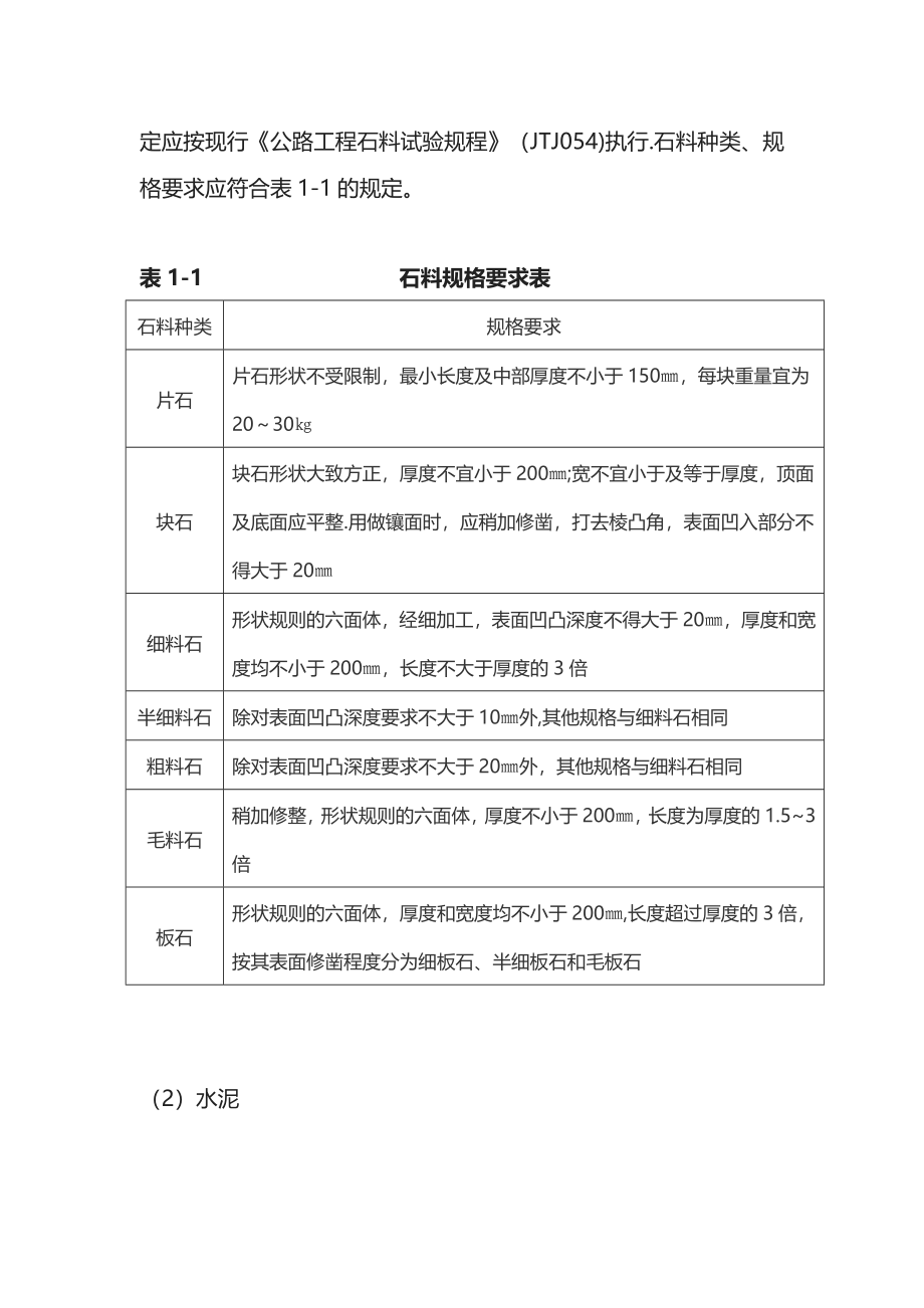 砌石挡土墙施工方案【实用文档】doc_第4页