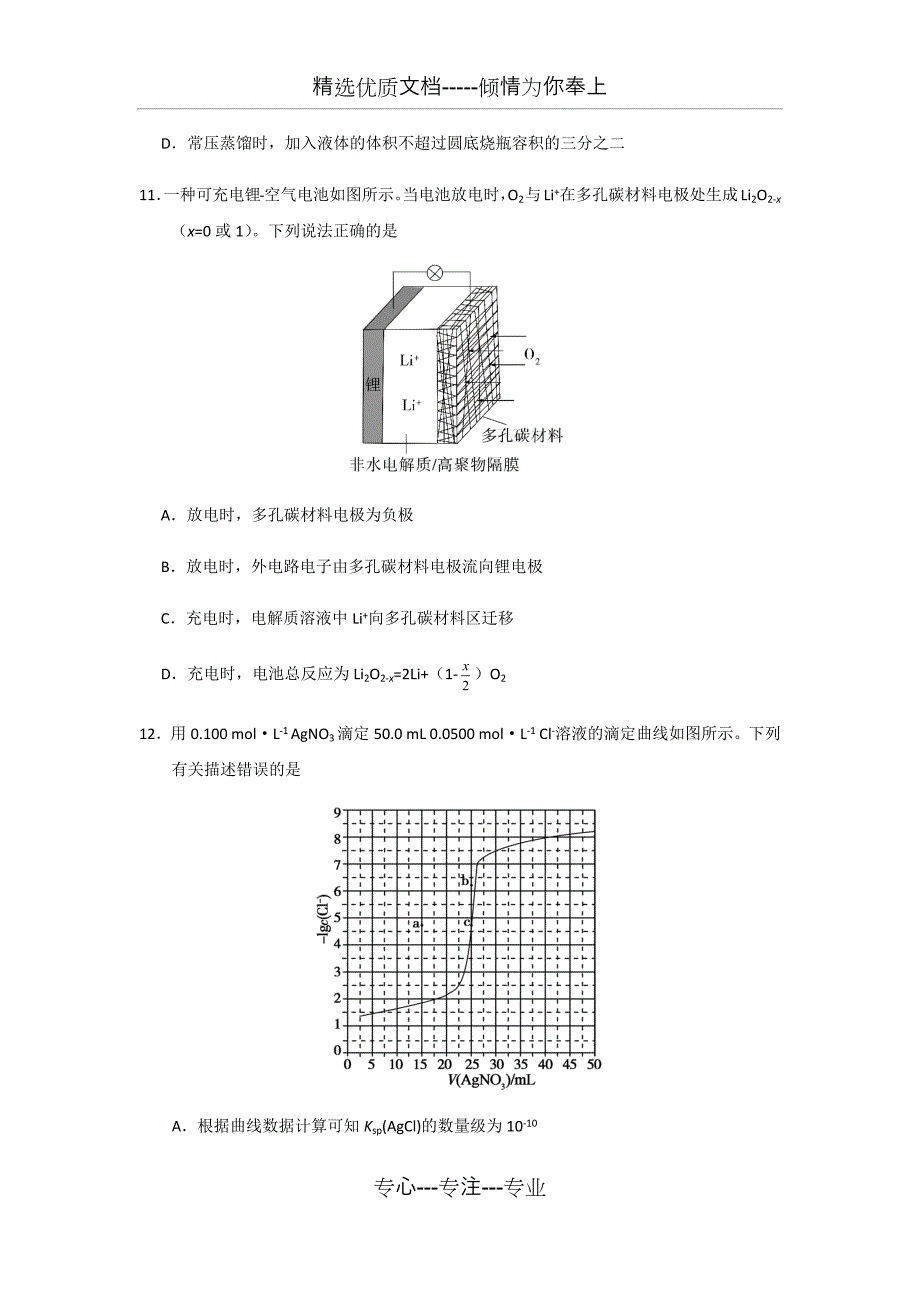 2018年高考化学卷_第2页