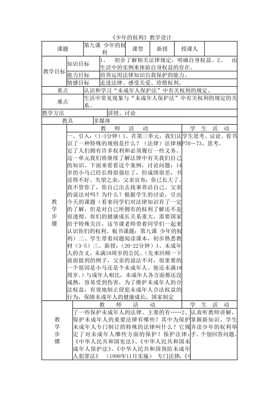 少年的权利_第1页